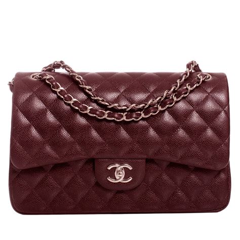 diamon purse chanel|Chanel burgundy purses.